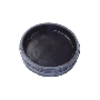 038105278A Engine Crankshaft Pulley Cover. Engine Harmonic Balancer Cap. Vibration damper cover.